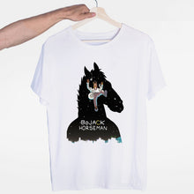 Load image into Gallery viewer, Movie Bojack Horseman T Shirt for Men and Women Summer Fashion Male O Neck Print T-Shirts Menwomen Graphic Tees Men